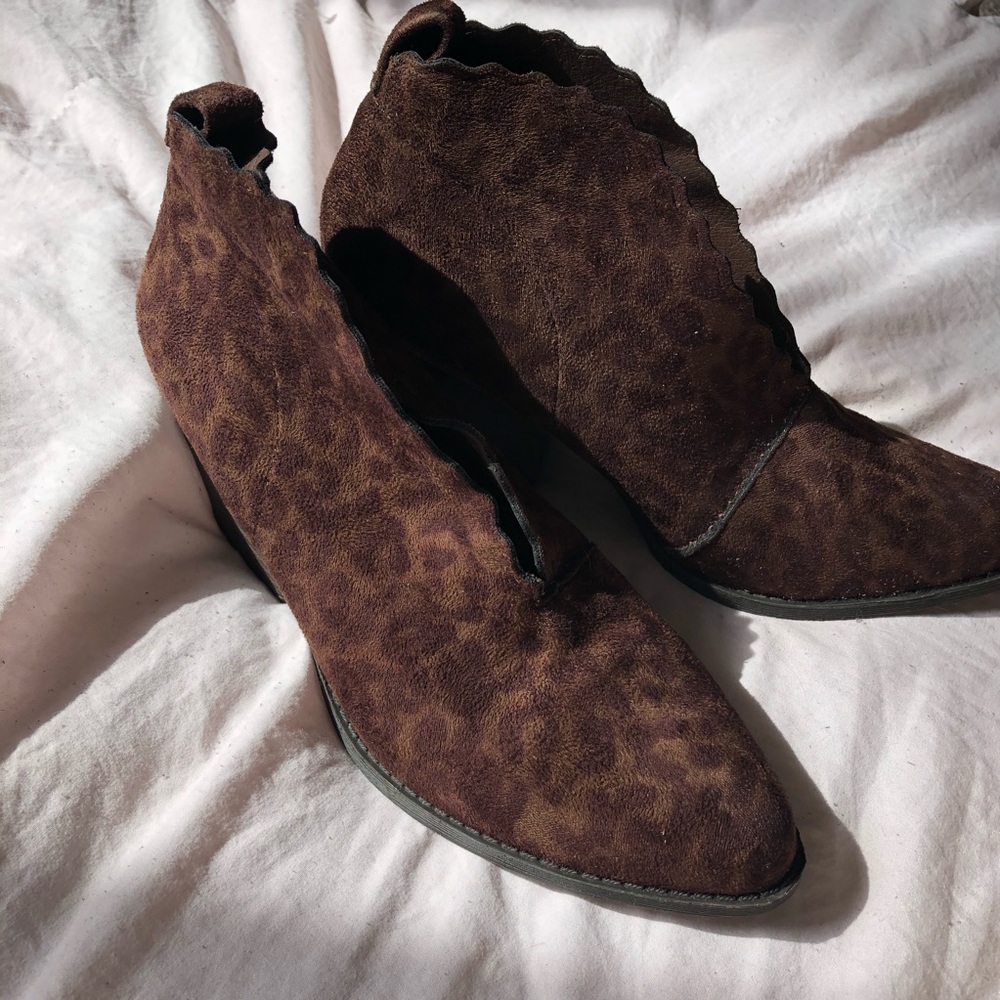 Coconuts Cheetah Print Bootie